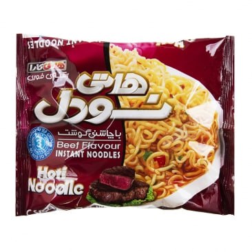هاتی نودل نودالیت با چاشنی گوشت