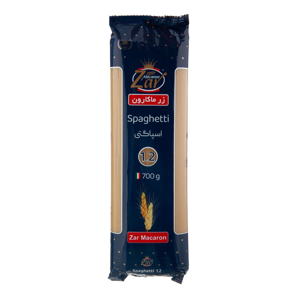زرماکارون ماکارونی اسپاگتی 700 گرم 1/2🍝