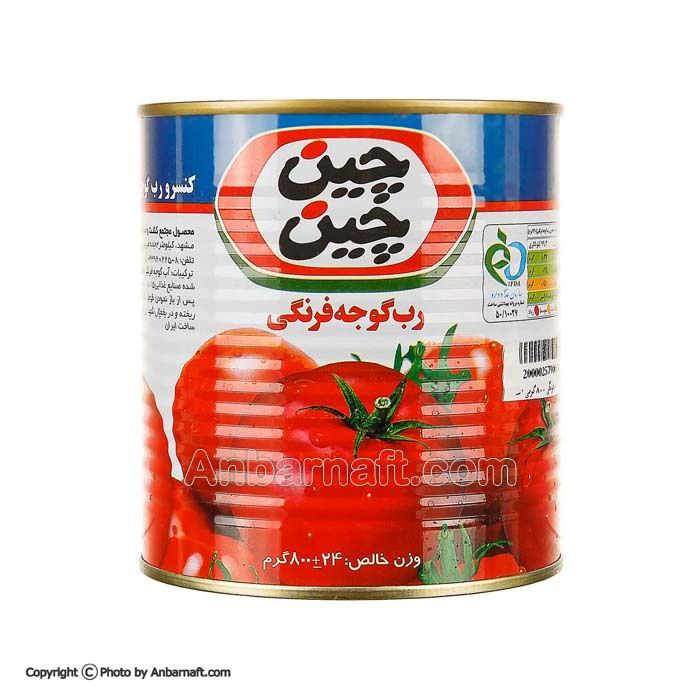 چین چین رب گوجه 800 گرمی