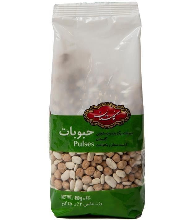 گلستان مخلوط نخود لوبیا 450 گرمی
