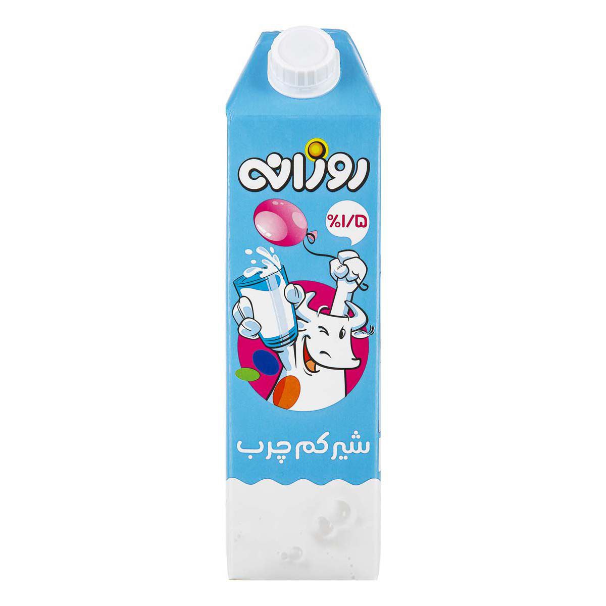 روزانه شیر کم چرب فرادما ۱٫۵٪ (۱۰۰۰ میلی لیتر)🥛