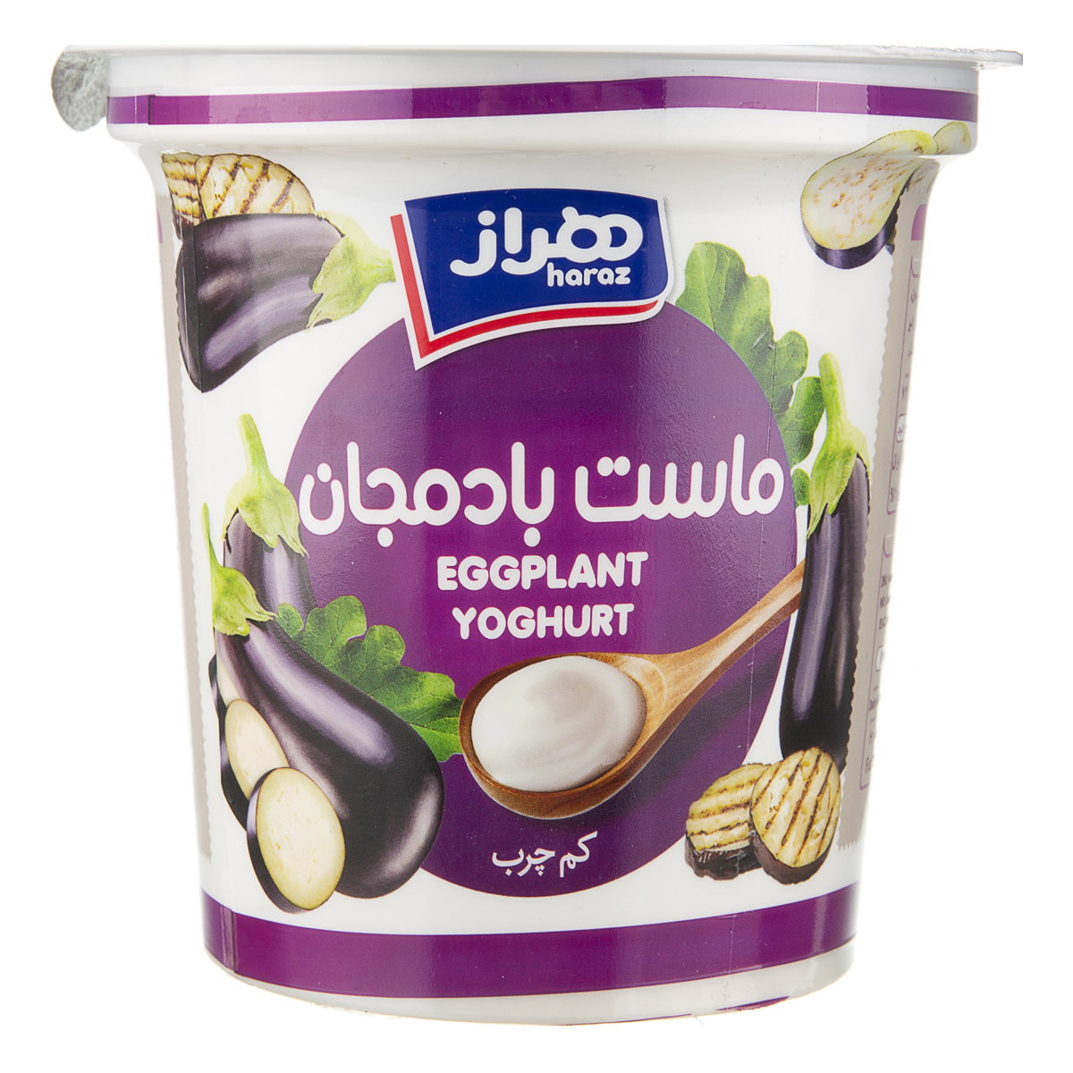 هراز ماست بادمجان کم چرب 750 گرمی
