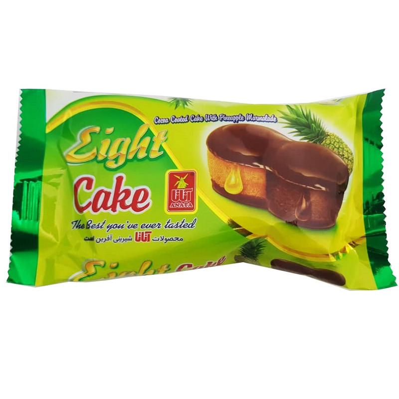 آناتا ایت کیک دوقلو با روکش شکلاتی