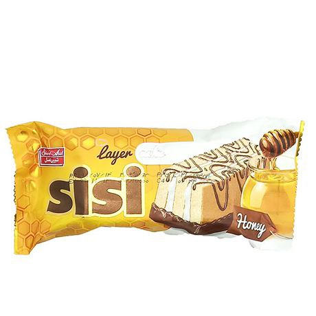 سی سی کیک سه لایه شیرعسل وتزئین فرآورده کاکائویی 🍪