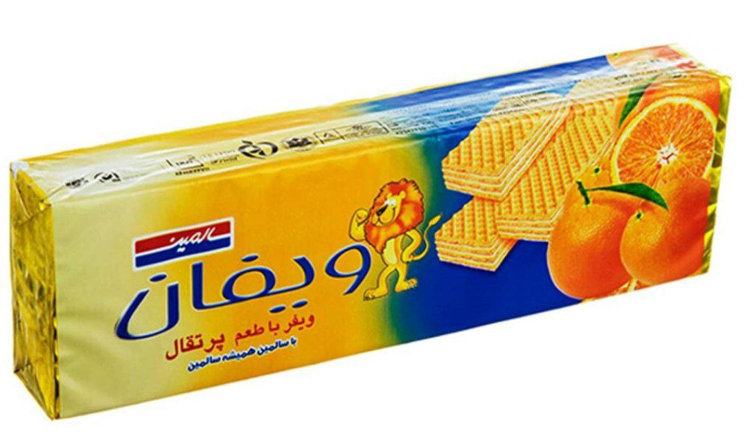 سالمین ویفر پرتقالی ویفان(60گرم)