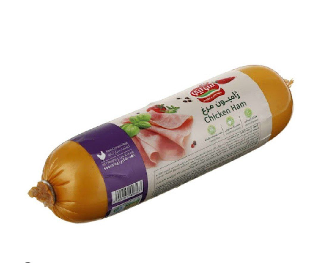 سولیکو ژامبون مرغ تیوپی 500 گرمی