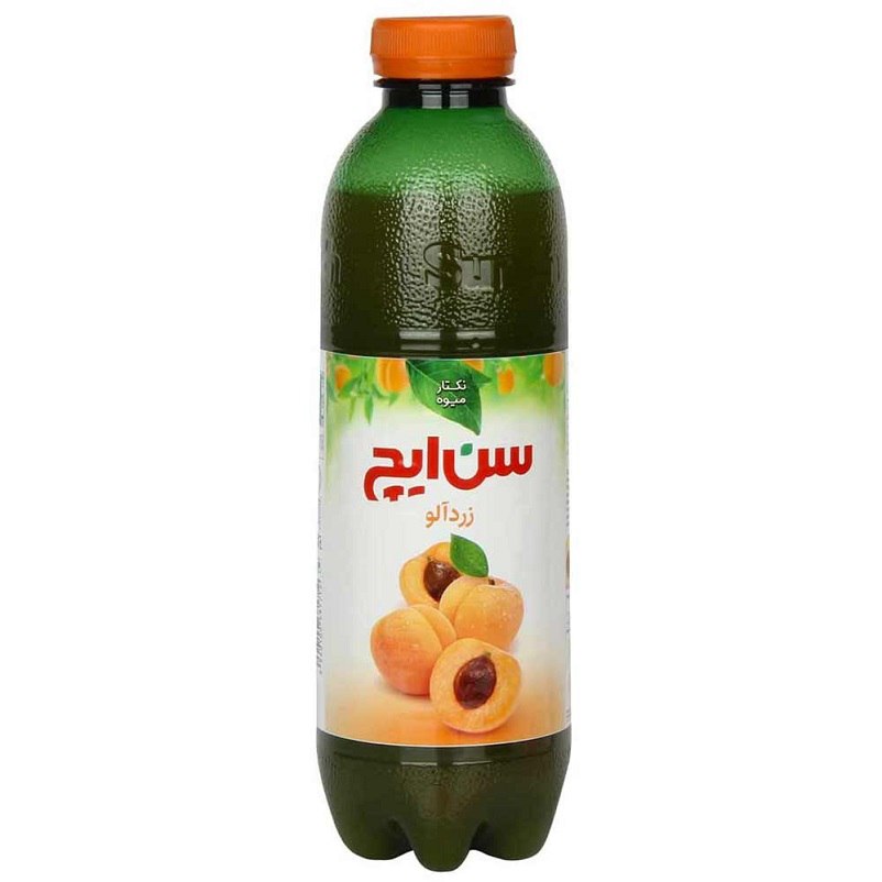 سن ایچ نکتار زرد آلو بطری 750سی سی (متوسط)🥤