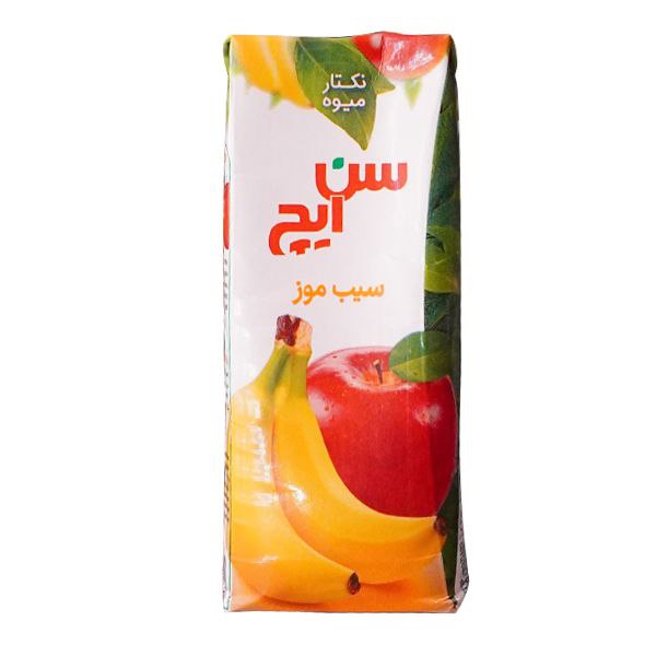 سن ایچ ابمیوه با طعم سیب موز 200 سی سی (کوچک)