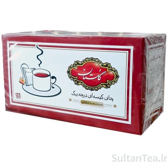 گلستان چای کیسه ای کلاسیک 25 عددی☕️