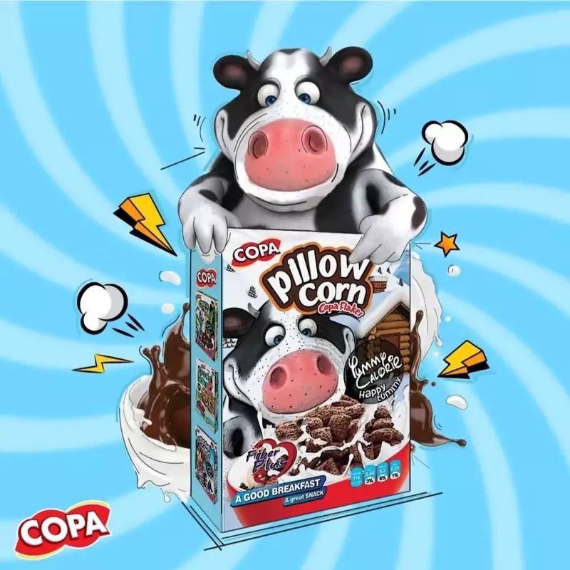 کوپا غلات صبحانه سری چوکو پیلو با فیبر اضافی 🐮