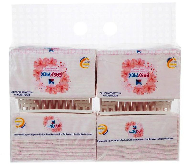 ایزی پیک دستمال توالت پک چهار عددی🧻