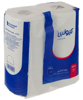 کیولین دستمال حوله 2 قلو