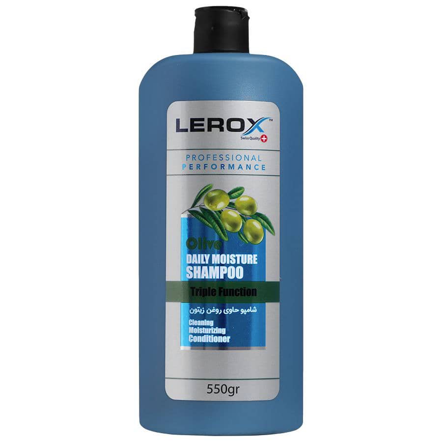 لروکس شامپو روزانه و مرطوب کننده موی سر حاوی روغن زیتون 550 گرمی