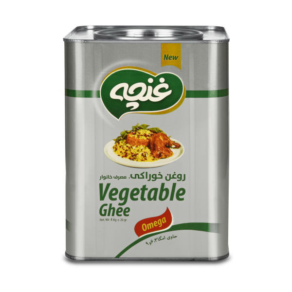 غنچه روغن نیمه جامد گیاهی 4 کیلو