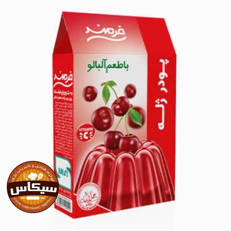 فرمند پودر ژله آلبالو 100 گرم