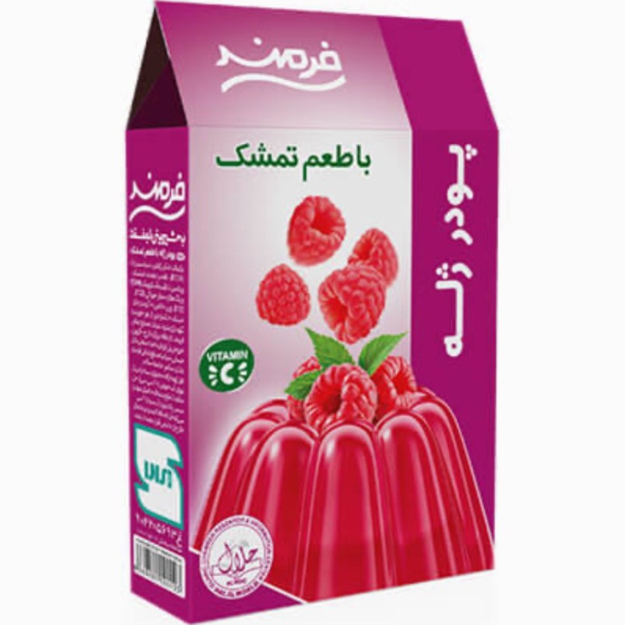 فرمند پودر ژله تمشک 100 گرم