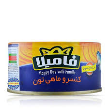 فامیلا تن ماهی در روغن گیاهی 180 گرم