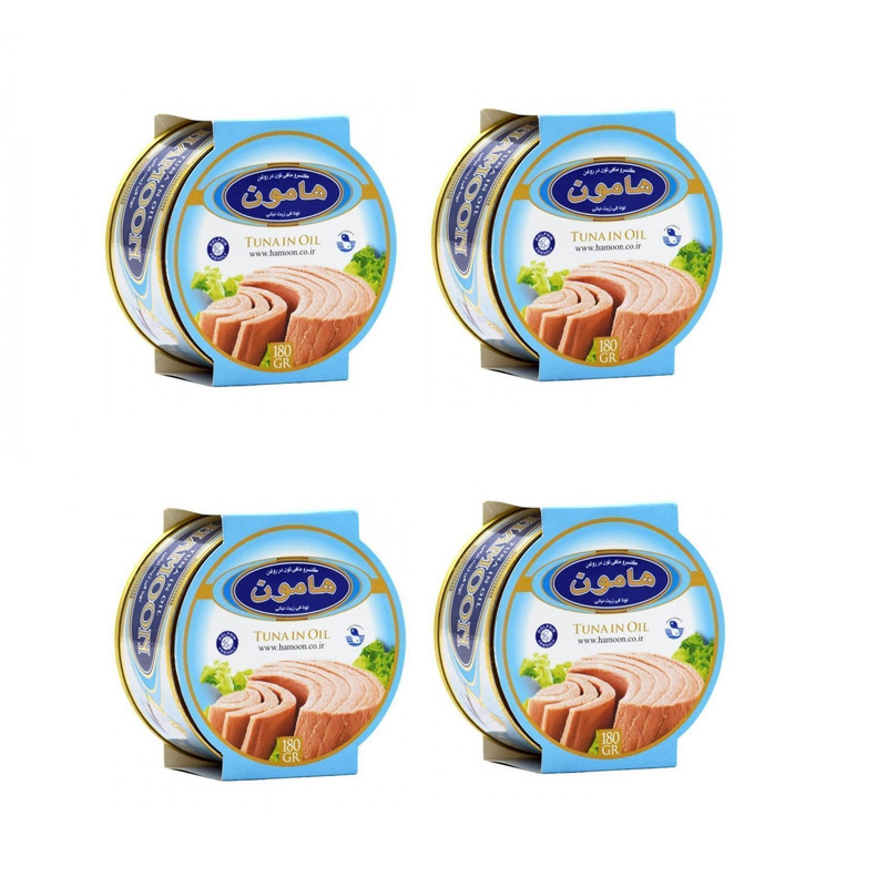 هامون تن ماهی در روغن گیاهی 180 گرم