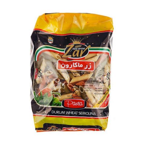 زرماکارون پنه سبزیجات (500 گرم)