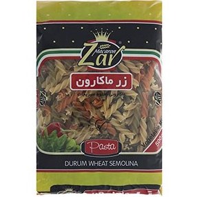زرماکارون فوسیلی سبزیجات (500 گرم)