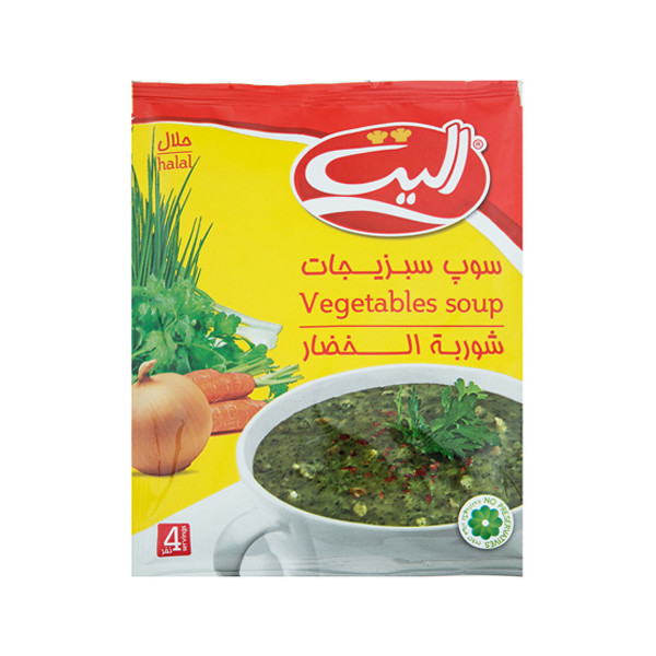 الیت سوپ نیمه آماده با طعم سبزیجات 70 گرم