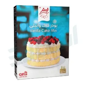 فرمند پودر کیک نیمه آماده با طعم وانیل 500 گرم