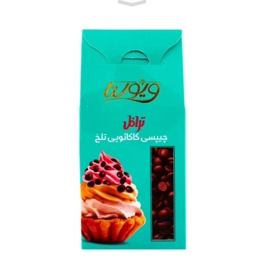 فرمند شکلات چیپسی کاکائویی تلخ (ترافل) 100 گرم