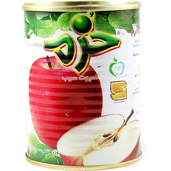 خرم کمپوت سیب 350 گرم