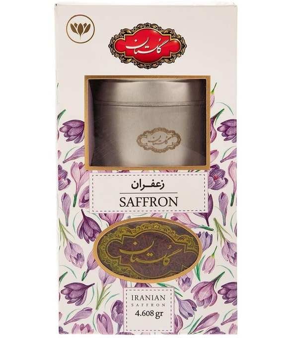 گلستان زعفران کادویی همراه با ظرف (4.608 گرم)
