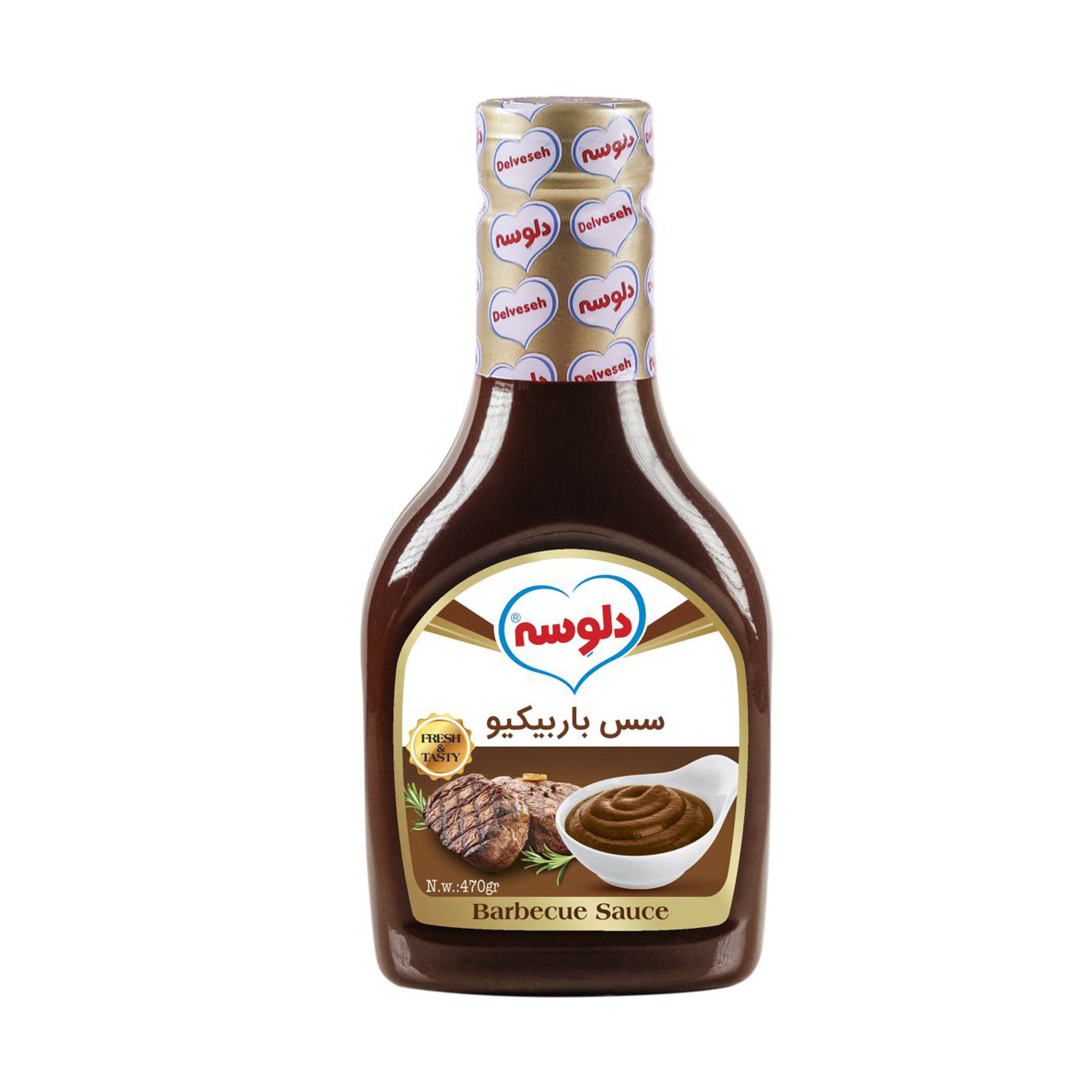 دلوسه سس باربیکیو (470 گرم)