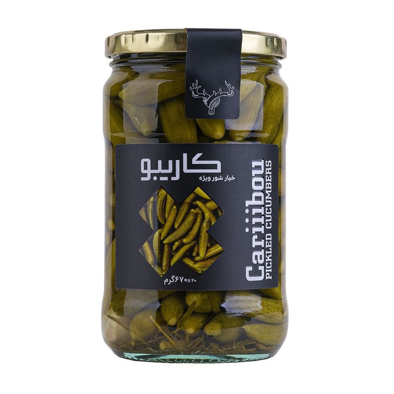 ارزشمند خیارشور سوپر ویژه شیشه ای 680 گرم