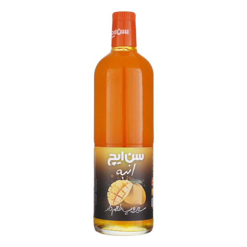 سن ایچ سیروپ با طعم انبه شیشه ای 820 میلی لیتر