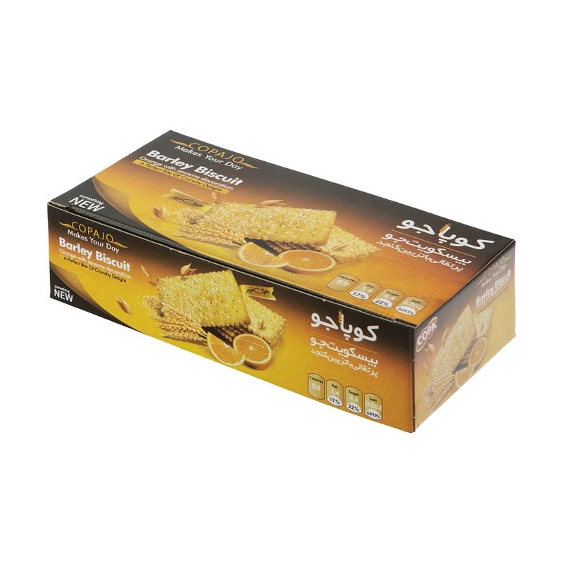 کوپاجو بیسکوییت خانواده با تزئین کنجد ، شوید و هل 500 گرم