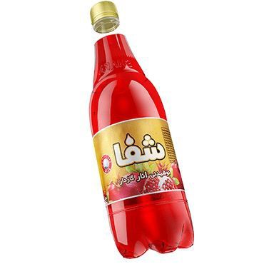 شفا نوشیدنی گازدار با طعم انار 1.5 لیتر