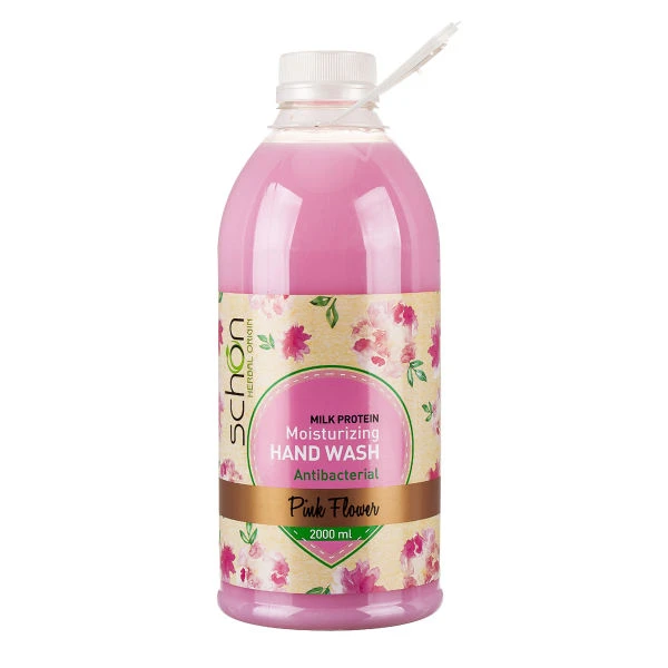 شون مایع دستشویی کرمی سری PINK FLOWER حجم 2 لیتر