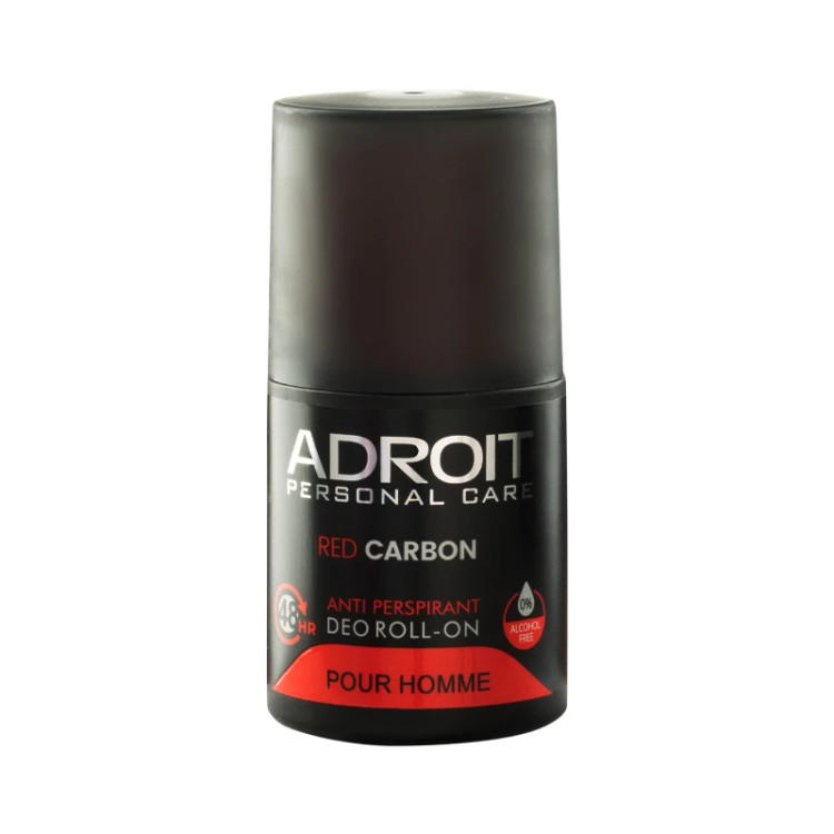 آدرویت رول ضد تعریق و خوشبو کننده بدن سری RED CARBON حجم 65 میلی لیتر