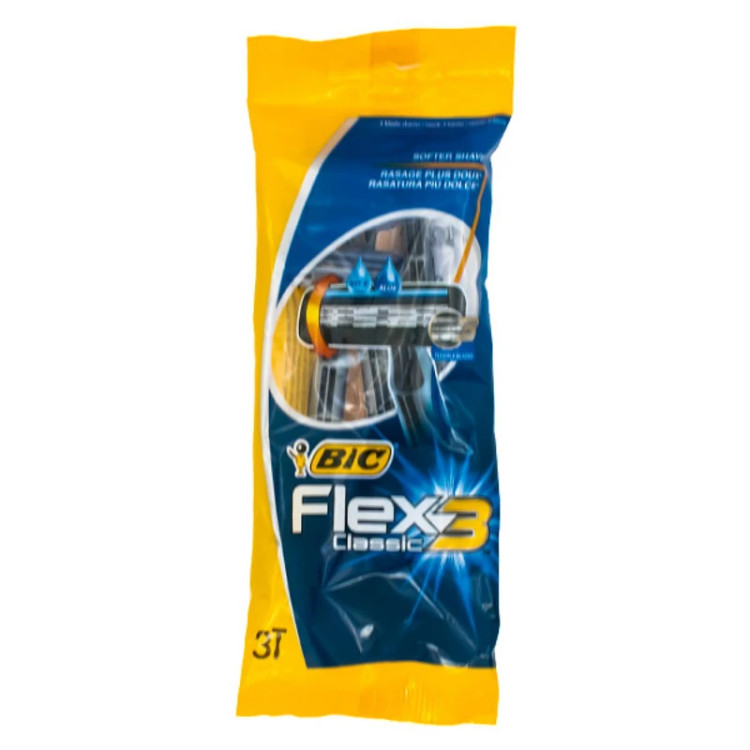 بیک ژیلت 3 تیغ سری FLEX 3 حاوی 3 عدد
