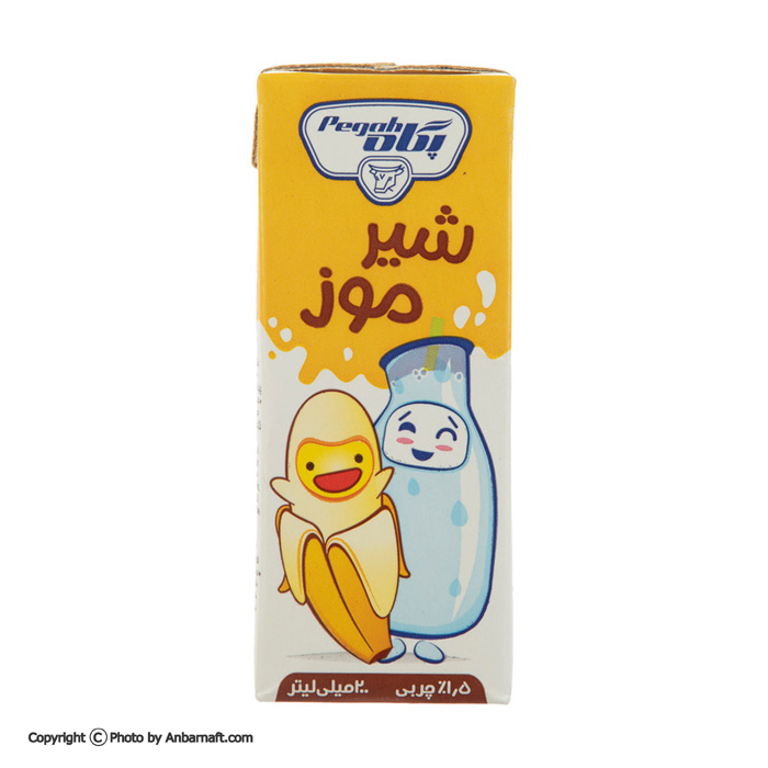 پگاه شیر موز (200 میل)