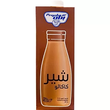 پگاه شیر کاکائو کم چرب (1 لیتری)