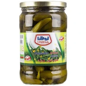اروم آدا خیارشور ویژه شیشه ای 650 گرم