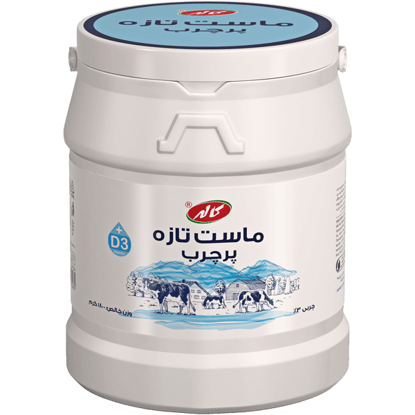 کاله ماست تازه پرچرب دبه ای 1800 گرم