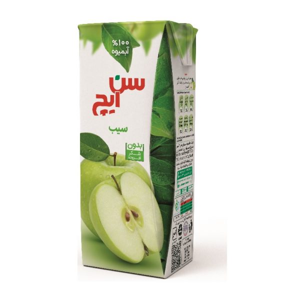 سن ایچ نکتار سیب بدون شکر (200 سی سی)