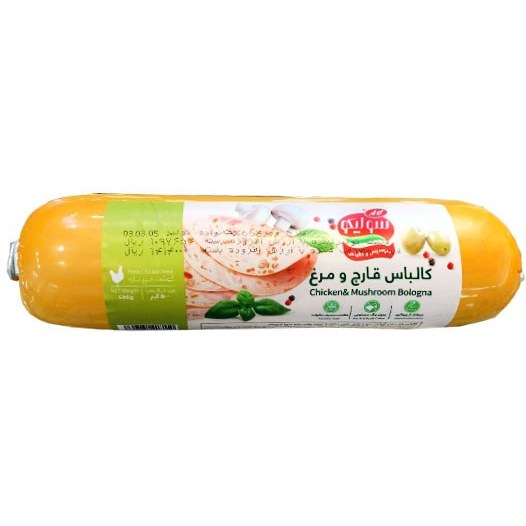 سولیکو کالباس قارچ و مرغ (500 گرم)