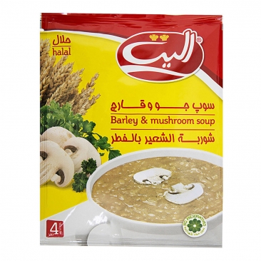 الیت سوپ جو و قارچ (75 گرم)