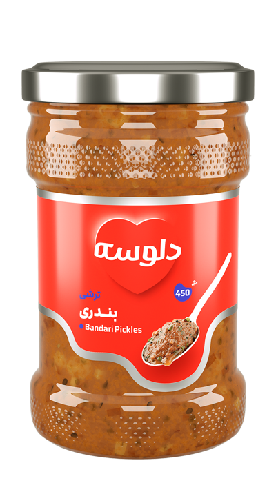 دلوسه ترشی بندری (450 گرم)