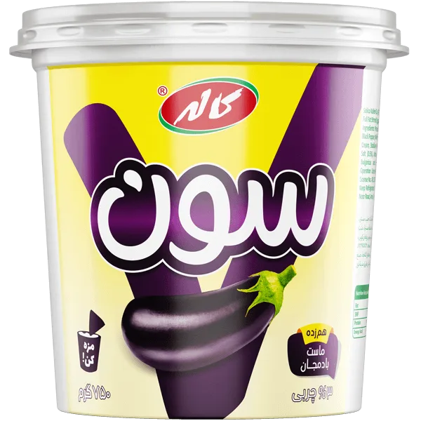 کاله ماست همزده سون با طعم بادمجان (750 گرم)