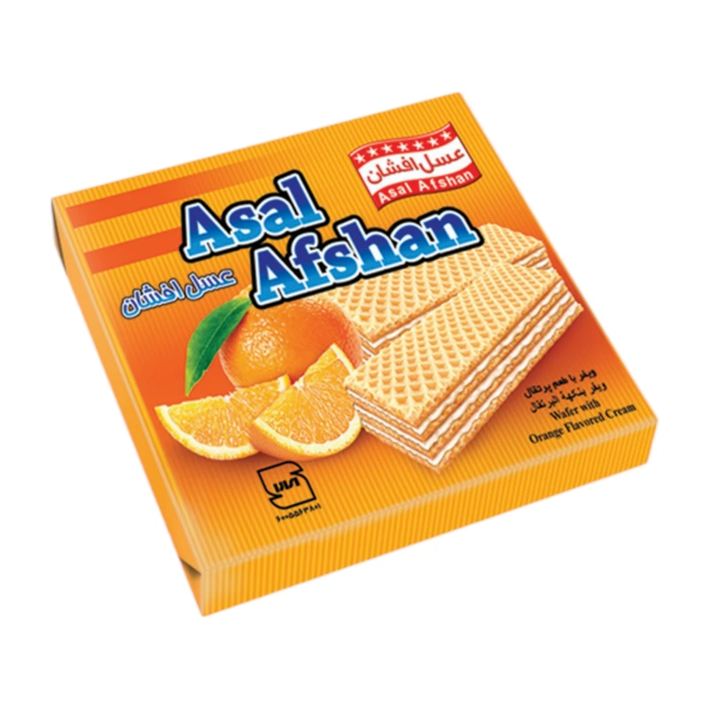عسل افشان ویفر با طعم پرتقال 40 گرم