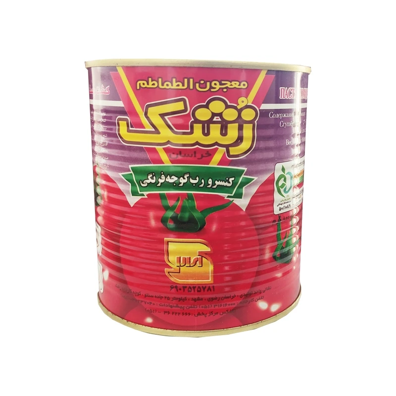 زشک رب گوجه قوطی 800 گرم