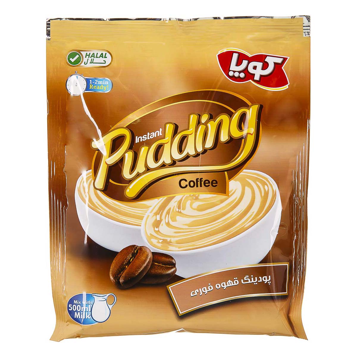 کوپا پودر دسر پودینگ با طعم قهوه 110 گرم