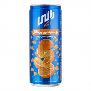 رانی نوشیدنی بدون گاز با طعم پرتقال 240 میلی لیتر